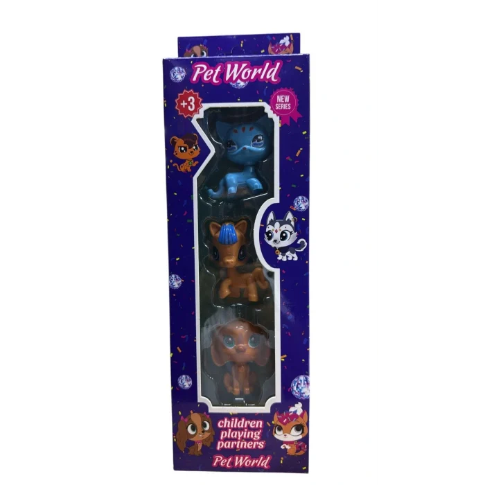 3LÜ MİNİŞ HAYVANCIKLAR *12