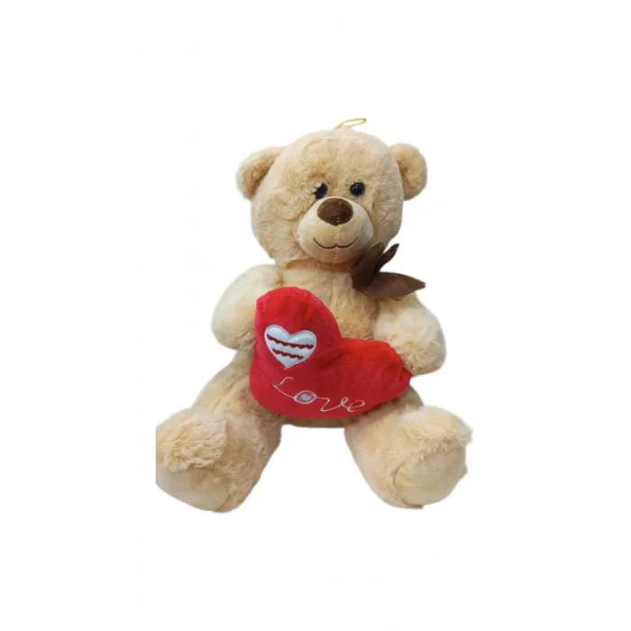 33 CM KALPLİ GÜLLÜ AYICIK