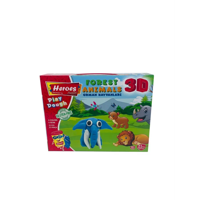 3D ORMAN HAYVANLARI*12