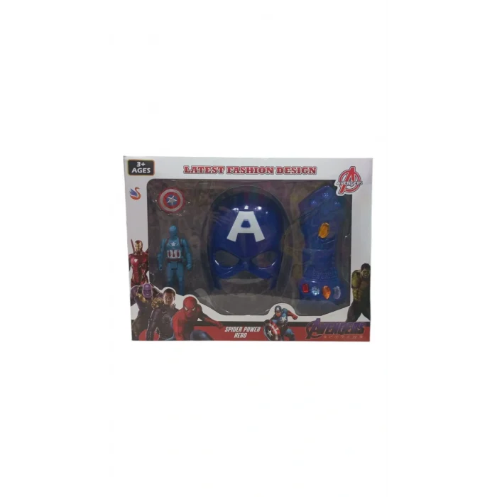 3LÜ ELDİVEN IŞIKLI MASKE ET FİGÜR*26