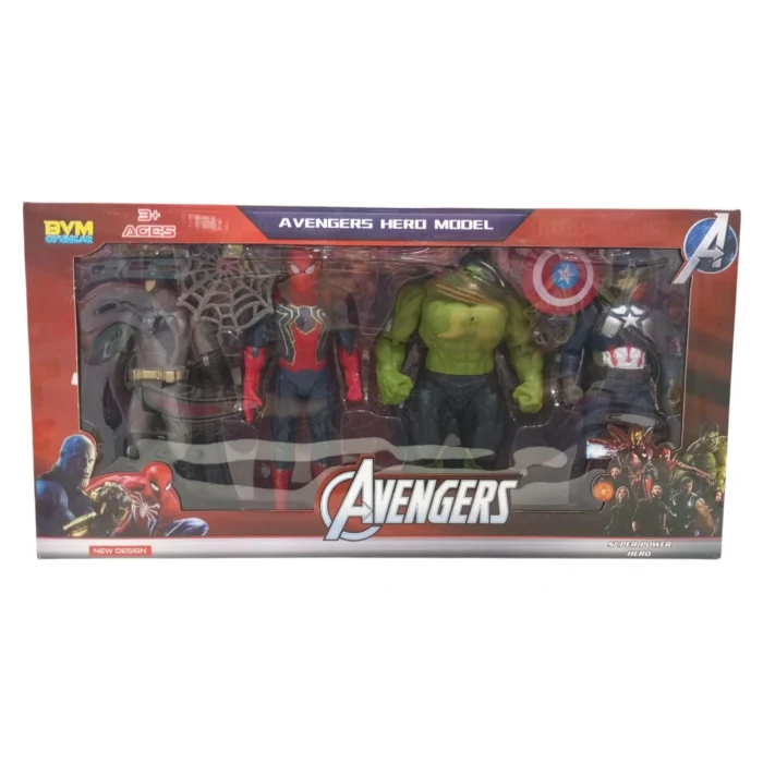 4-LÜ KUTULU KAHRAMAN SET*36