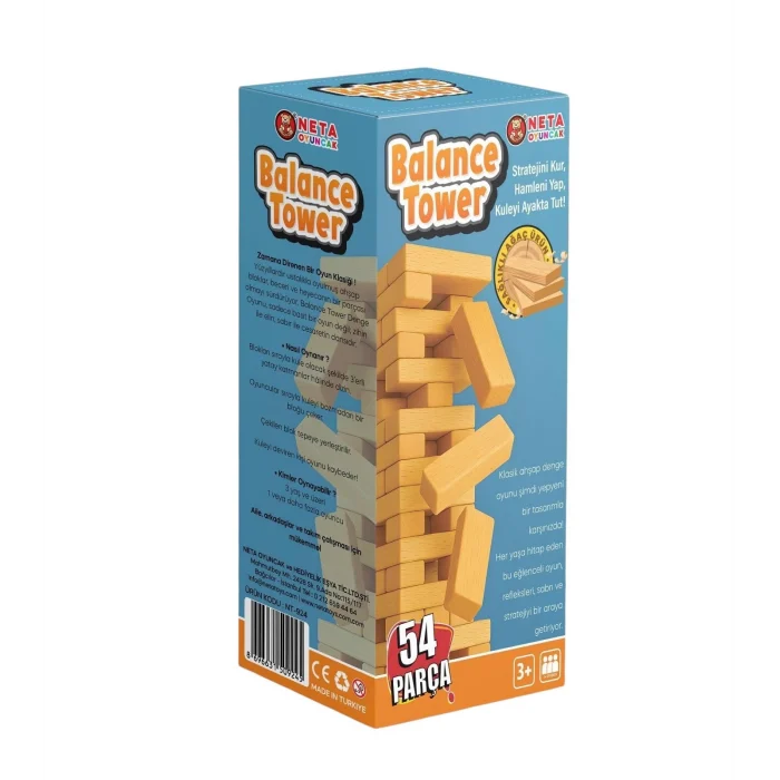 54 AHŞAP PARÇA JENGA*21