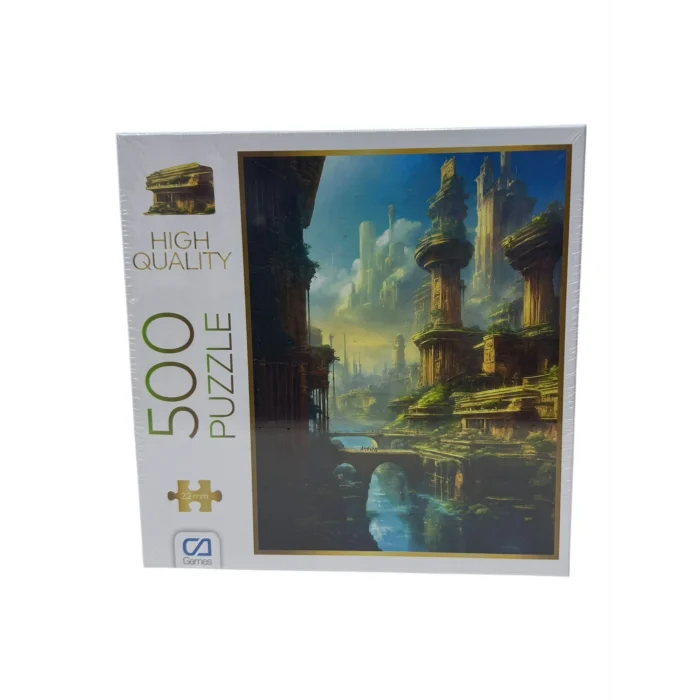 UZAKTAKİ ŞEHİR PUZZLE 500PR*