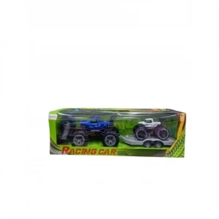 ŞARJLI DEVAMLI IŞIKLI RÖMORKLU ÇEKİCİ ARABA*20