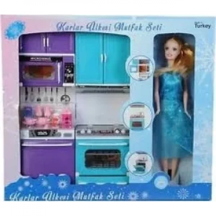 KARLAR ULKESI 2LI FIRIN LAVABO BEBEKLI*1