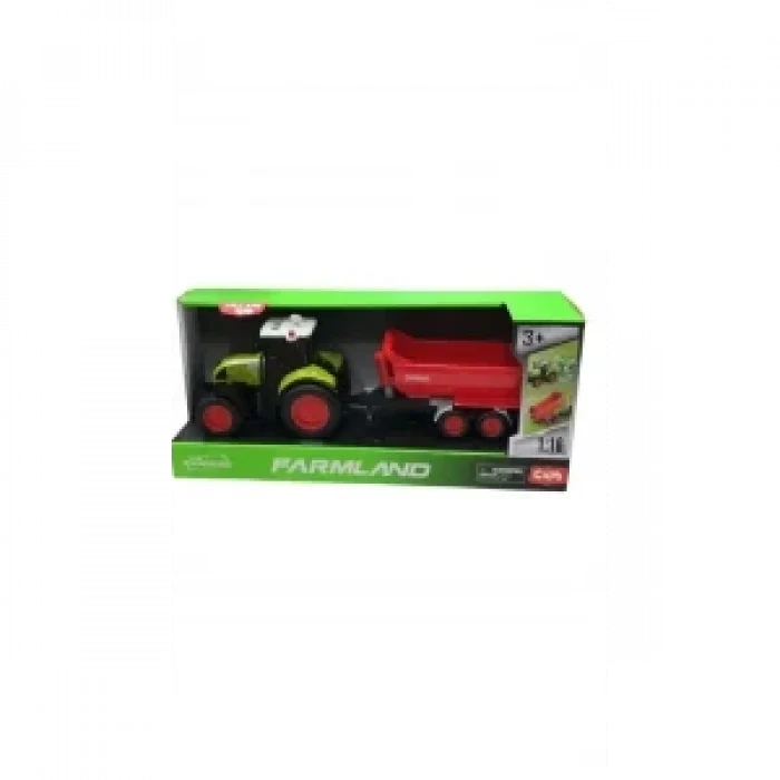 IŞIKLI VE SESLİ RÖMORKLU TRAKTÖR 1:16*12