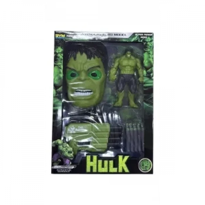 KUT.MASKE-HULK-DART ATICI SETİ*24