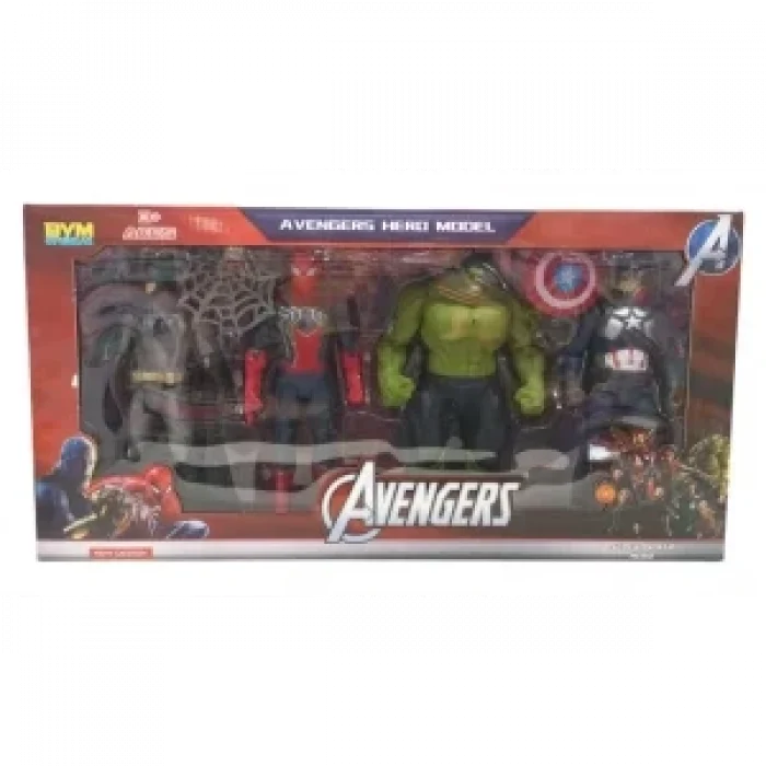 4-LÜ KUTULU KAHRAMAN SET*36