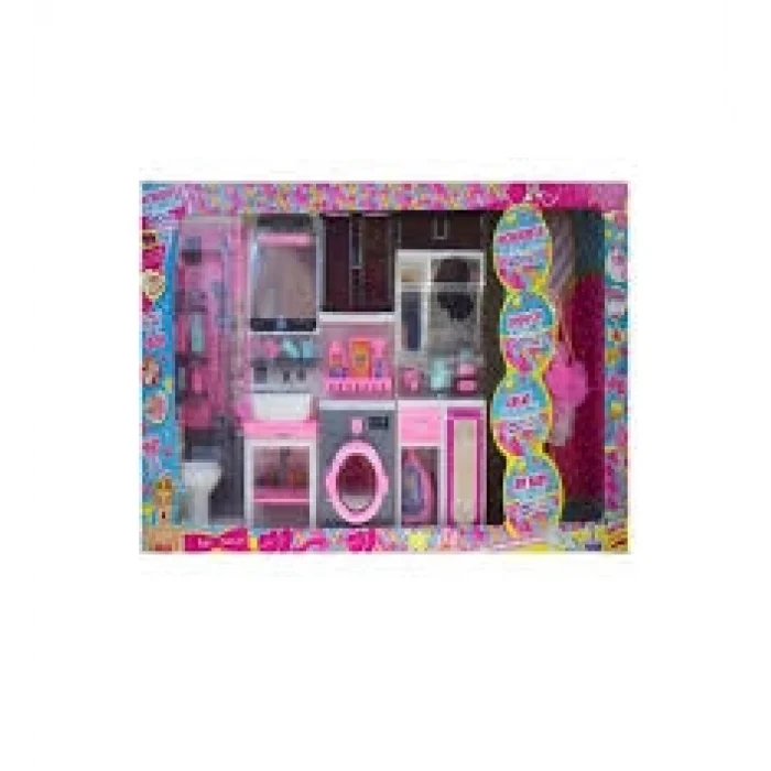 4LU DOLAP SETİ BEBEKLİ*8