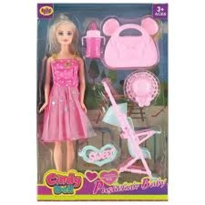 CINDY DOLL PUSETLİ BEBEK*36