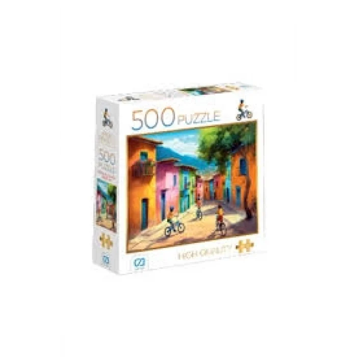 BİSİKLETLİ ÇOCUKLAR PUZLLE 500LÜ*12