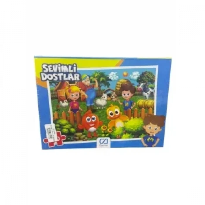 SEVİMLİ DOSTLAR PUZZLE 100*24