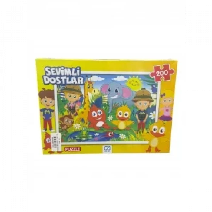 SEVİMLİ DOSTLAR PUZZLE 200*24