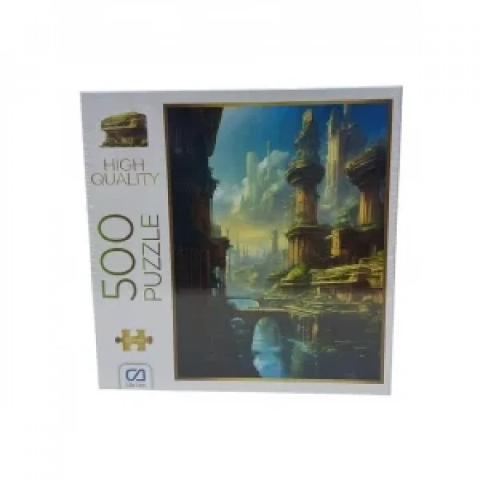 UZAKTAKİ ŞEHİR PUZZLE 500PR*