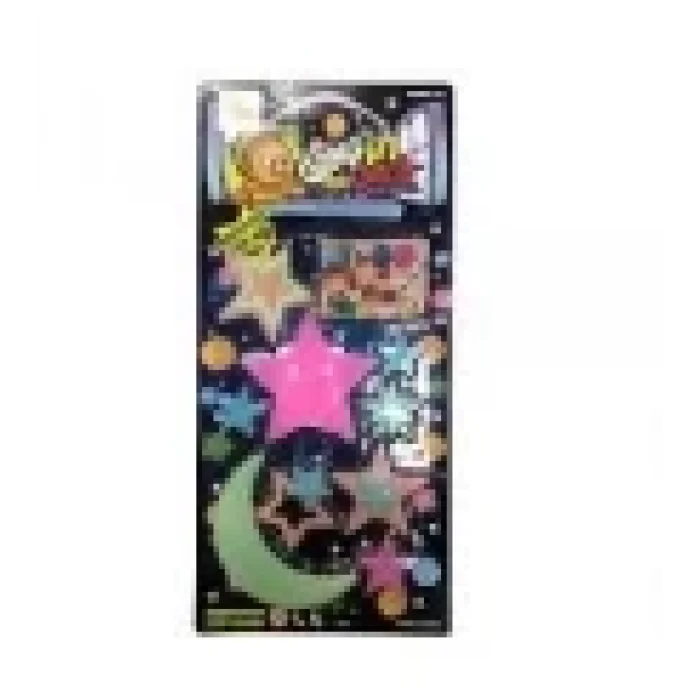 KART. FOSFORLU RENKLI AY YILDIZ*288