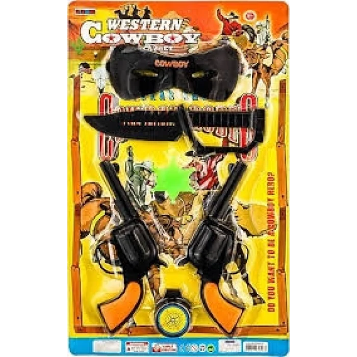 MASKELİ KOVBOY SETİ*54