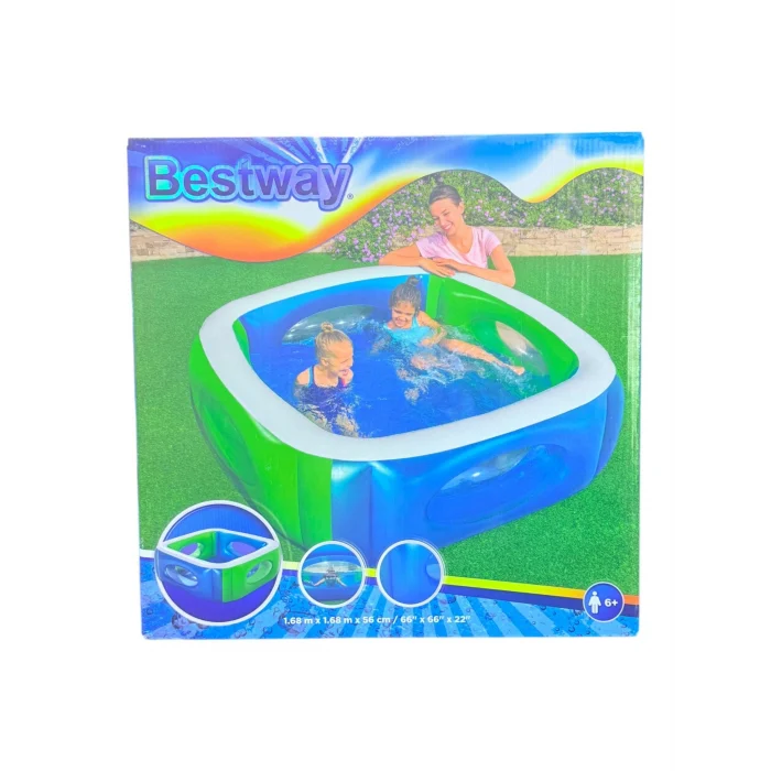 168x168x56 CM PENCERELİ KARE HAVUZ*3