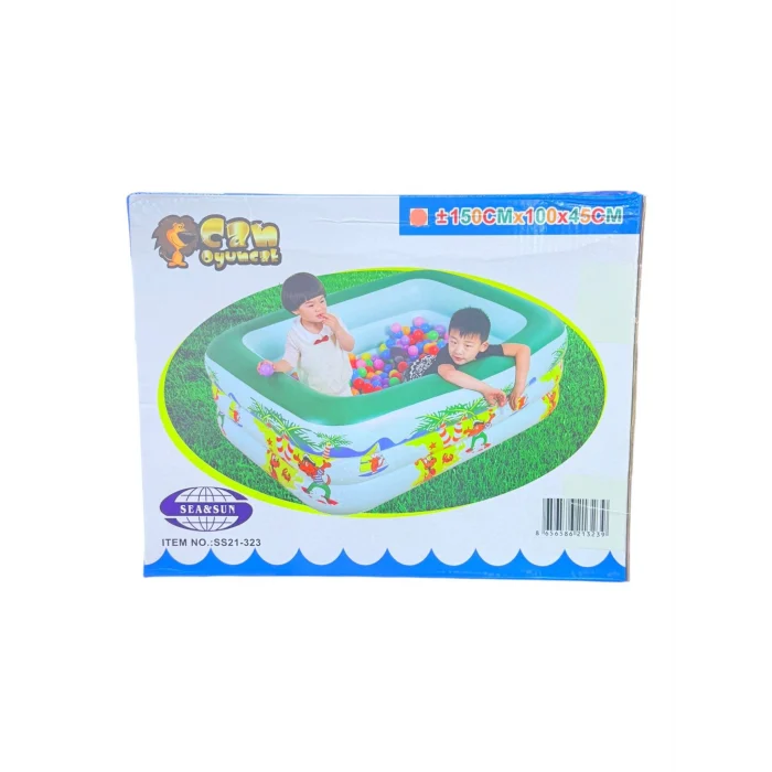 150*100*45 CM 3 H ALTI ŞİŞMELİ HAVU