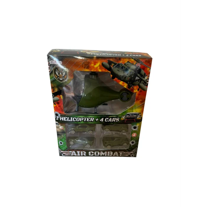 AİR COMBAT HELİKOPTERLİ ARABA SETİ *30