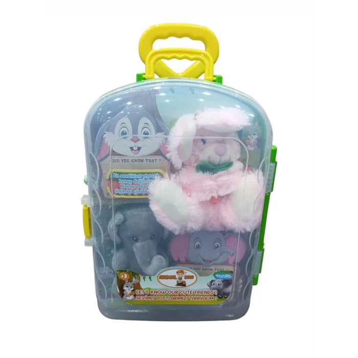 BAVULDA İKİLİ PELUŞ HAYVAN *12