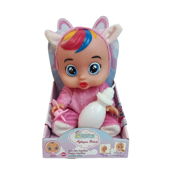BİBERONLU ROZE BEBEK*48