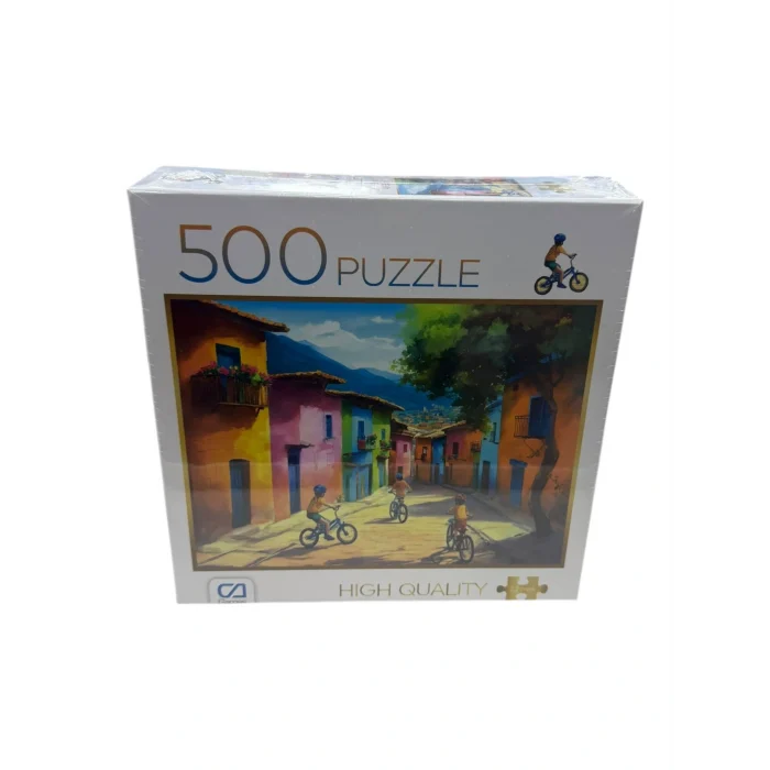 BİSİKLETLİ ÇOCUKLAR PUZLLE 500LÜ*12