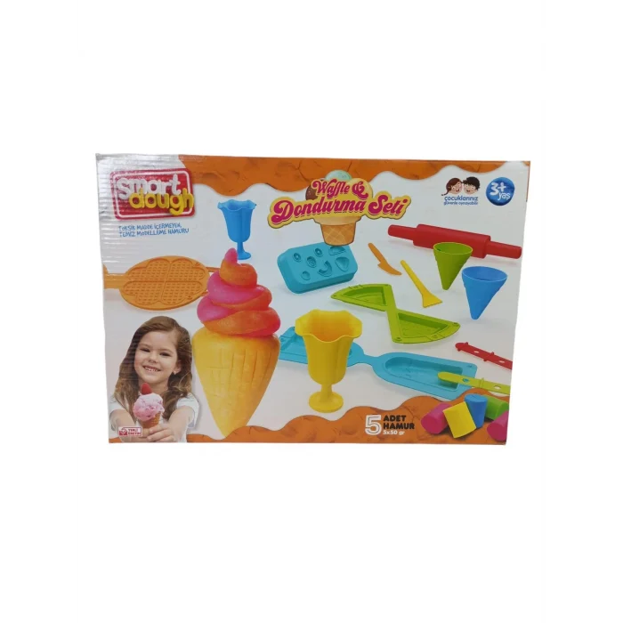 DONDURMA VE WAFFLE HAMUR SETİ *12