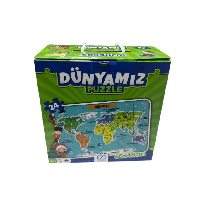 DÜNYAMIZ YER PUZZLE*18