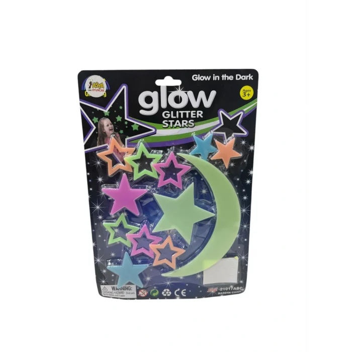 GLOW GECE PARLAYAN DUVAR SÜSÜ *288