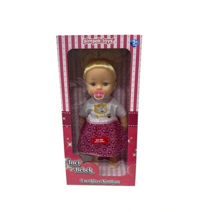 İNCİ BEBEK EMZİKLİ 15 CM KUTULU*24