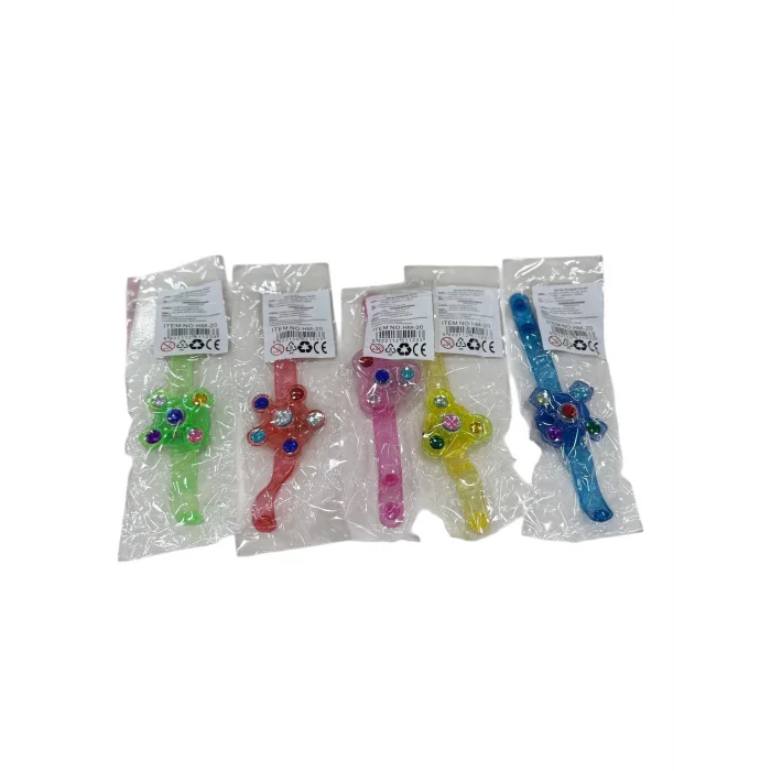 IŞIKLI STRES ÇARKI BİLEKLİK 18CM*1200