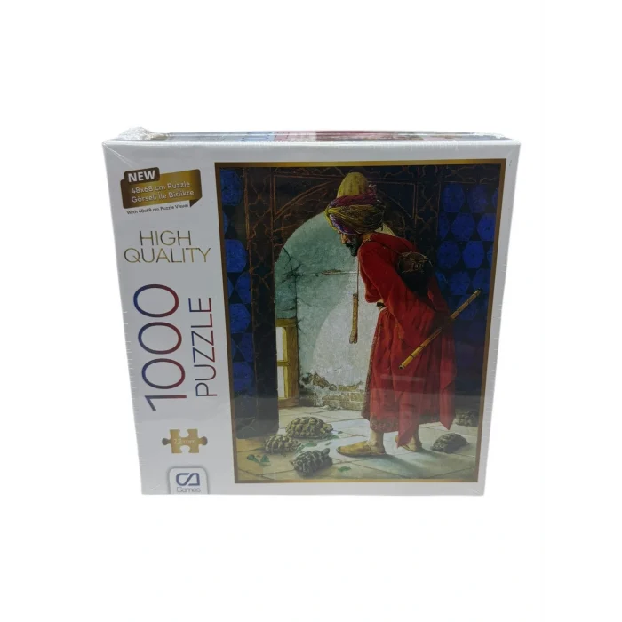 KAPLUMBAĞA TERBİYECİSİ PUZZLE 1000PR*