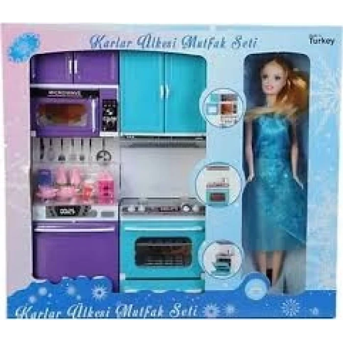 KARLAR ULKESI 2LI FIRIN LAVABO BEBEKLI*1