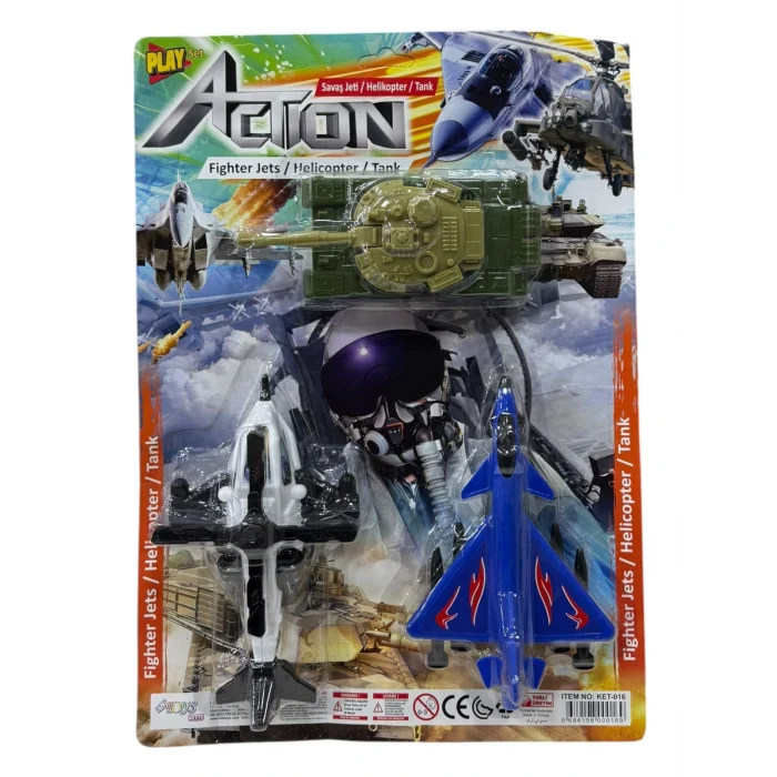 KARTELADA 3LÜ TANK HELİKOPTER&UÇAK*42