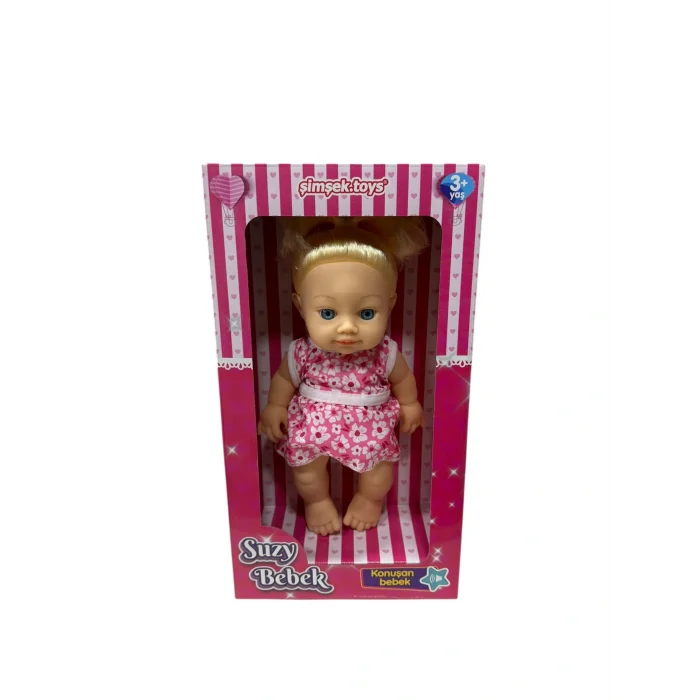 KONUŞAN SUZY BEBEK SAÇLI 30 CM KUTULU*45