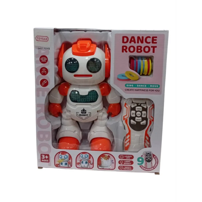 KUMANDALI DİSK ATAN AKILLI ROBOT*