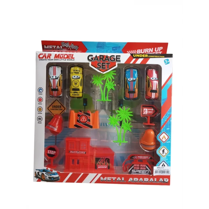 KUTULU METAL TRAFİK SETİ *20