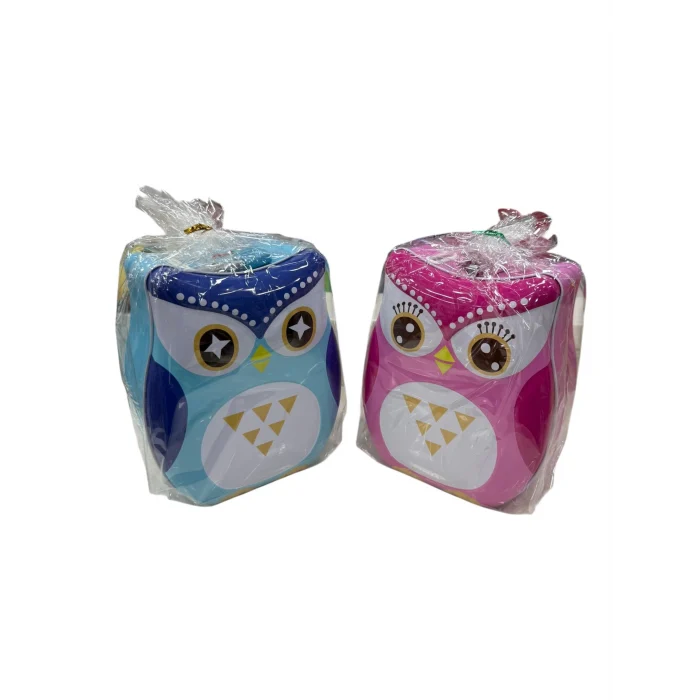 METAL KİLİTLİ KUMBARA BAYKUŞ*240