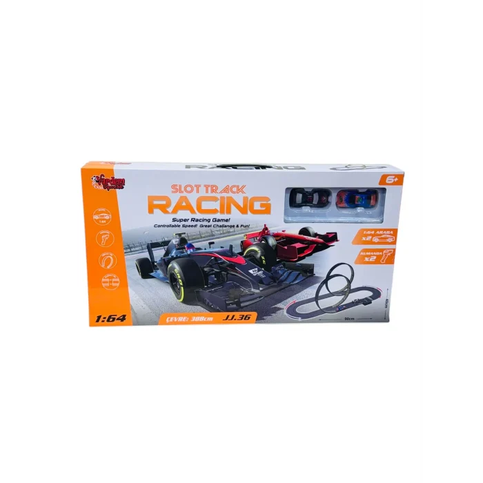 PİLLİ 2 ARABALI YARIŞ SETİ *8