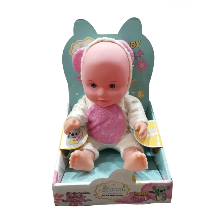 ROZA KOALA KOSTÜMLÜ BEBEK *96