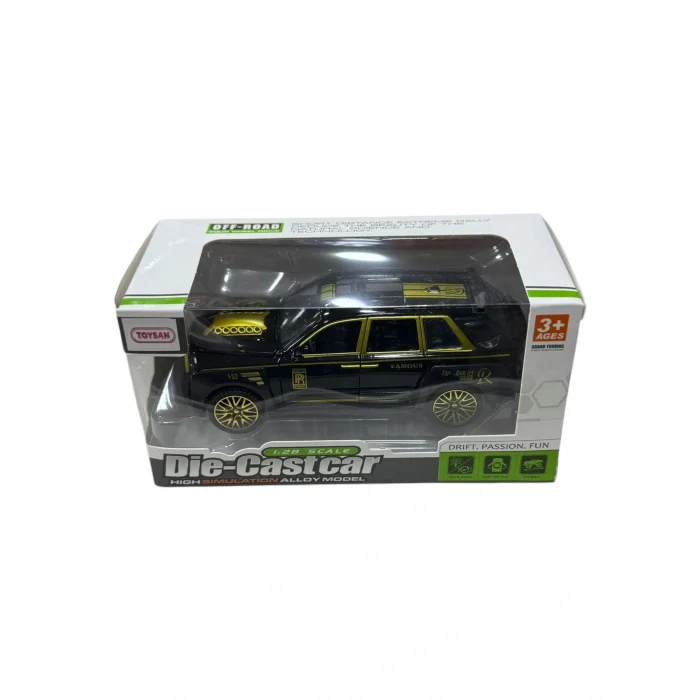 SESLİ VE IŞIKLI ÇEK BIRAK METAL ARABA*60