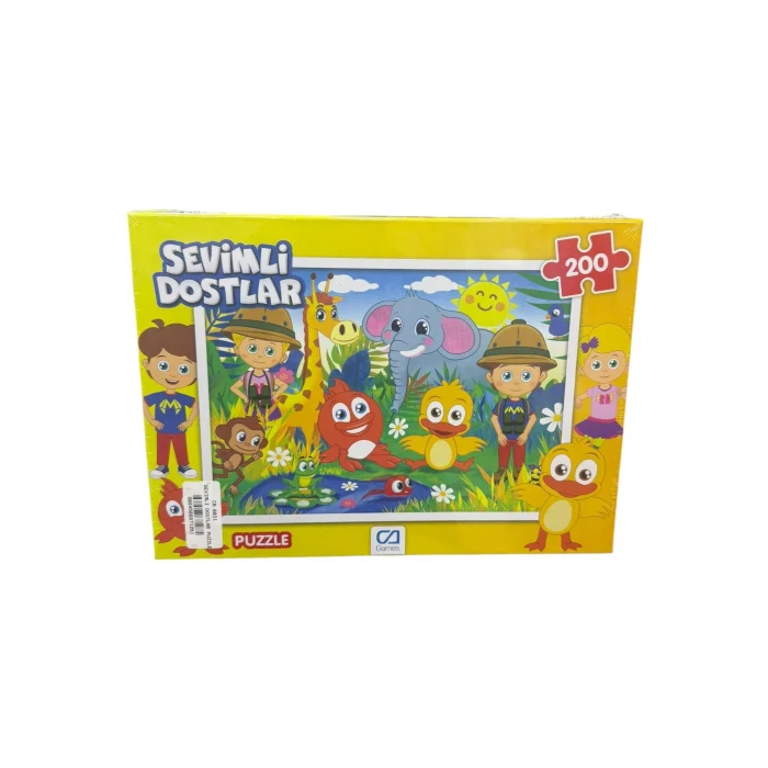 SEVİMLİ DOSTLAR PUZZLE 200*24