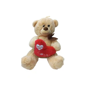 33 CM KALPLİ GÜLLÜ AYICIK