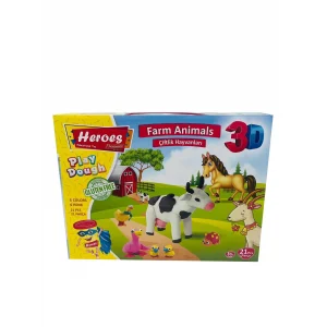 3D ÇİFTİLK HAYVANLARI SET KUT*12
