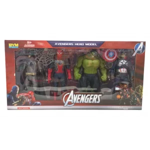 4-LÜ KUTULU KAHRAMAN SET*36