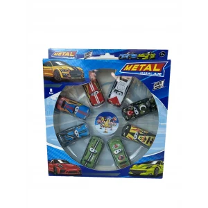 8 Lİ KUTU METAL ARABALAR*96