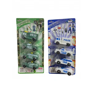 ASKER POLİS 4 LÜ KARTELA*120