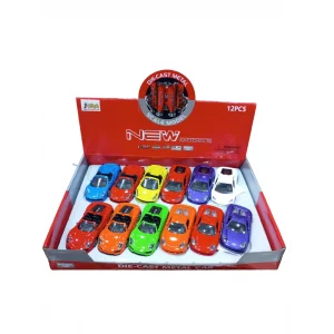 ÇEK-BIRAK IŞIKLI SESLİ METAL ARABA *12*144