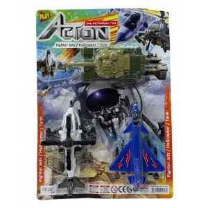 KARTELADA 3LÜ TANK HELİKOPTER&UÇAK*42