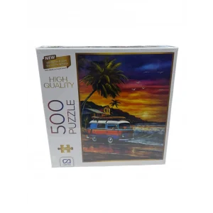 SAHİLDEKİ KARAVAN PUZZLE 500PR*